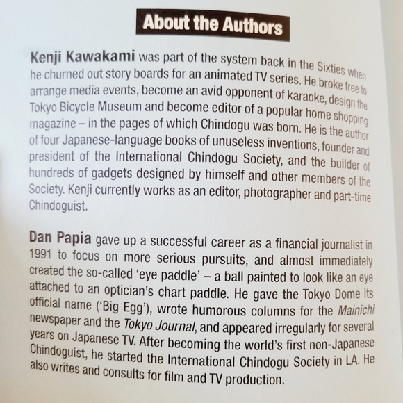 99 More Useless Japanese Inventions: The Japanese Art of Chindogu - Picture 5 of 16